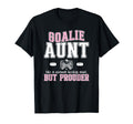 Hockey Goalie Aunt Hockey Keeper Aunt T-Shirt - Trendy Graphic Unisex