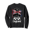 England Soccer Game Player Sweatshirt - Casual Everyday Wear for Adults