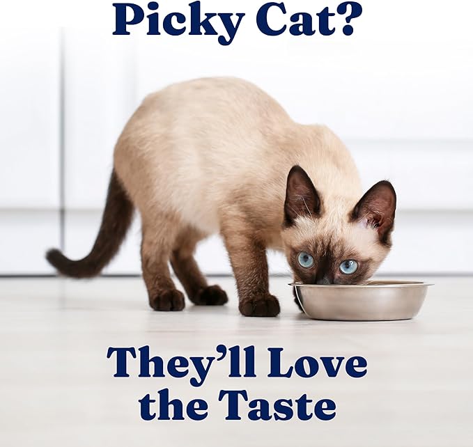 Solid Gold Five Oceans Holistic Grain Free Wet Cat Food, Mackeral & Tuna in Gravy, All Life Stages, 3oz Can, 24 Count (Packaging May Vary)