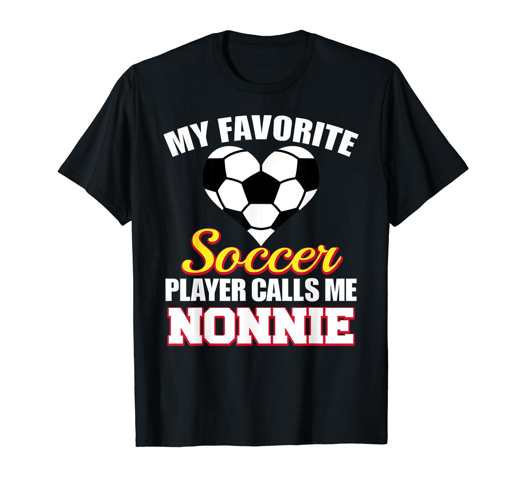 My Favorite Soccer Player Calls Me T-Shirt - Unique Graphic for Adults