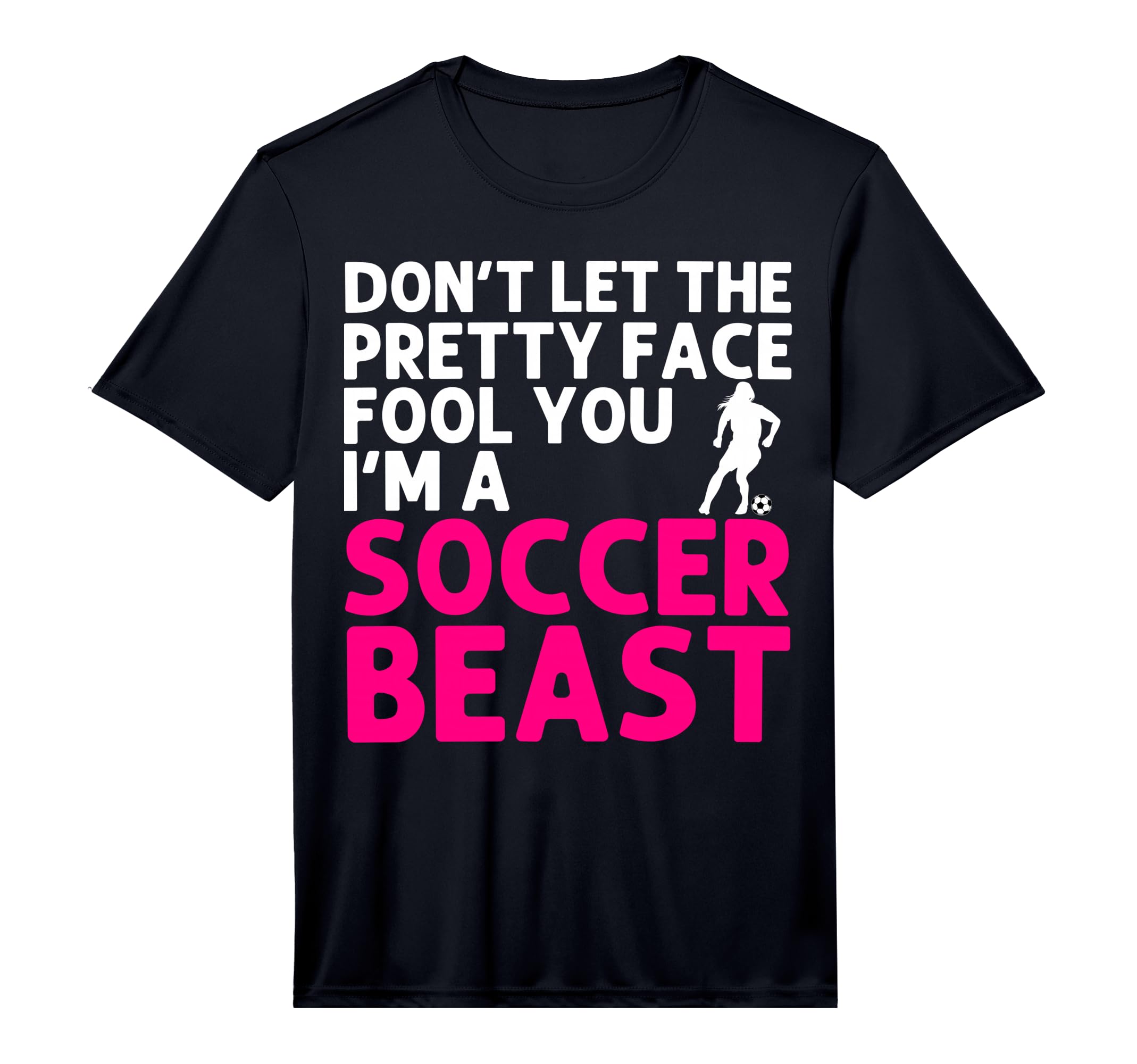 Soccer Art Teen Goalie Soccer T-Shirt - Fun Novelty Design Men Women