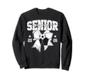 Senior Mom 2026 Graduate Soccer Sweatshirt - Aesthetic Graphic for Adults