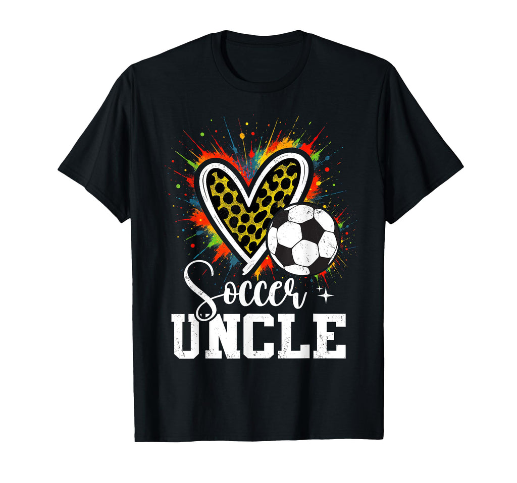 My Favorite Soccer Ball Uncle Leopard Sweatshirt - Graphic Print Men Women