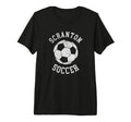 Scranton Soccer Distressed 90S Tri T-Shirt - Unique Graphic for Adults