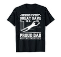 Behind Every Great Save Is Dad T-Shirt - Aesthetic Graphic Men Women