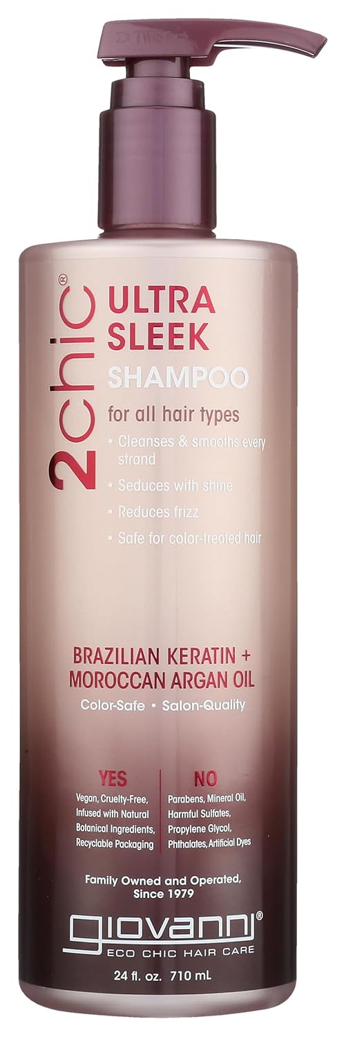 Giovanni 2chic Keratin & Argan Revitalizing Shampoo, 24 fl. oz.