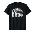 Soccer Goalie Dad Soccer T-Shirt - Casual Everyday Wear Men Women