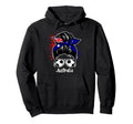 Australia Football Game Player Soccer Hoodie - Minimalist Print for Adults
