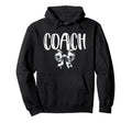 Coquette Soccer Coach Spirit Hoodie - Unique Graphic Unisex