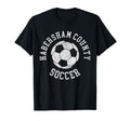 Habersham County Soccer Distressed 90S T-Shirt - Streetwear Style Men Women