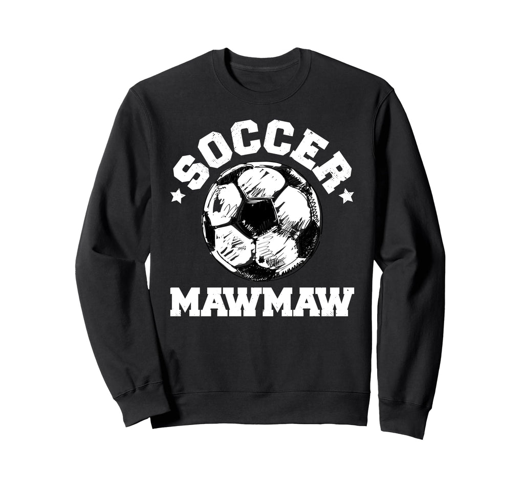 Soccer Mawmaw Soccer Ball Sweatshirt - Fun Novelty Design Men Women