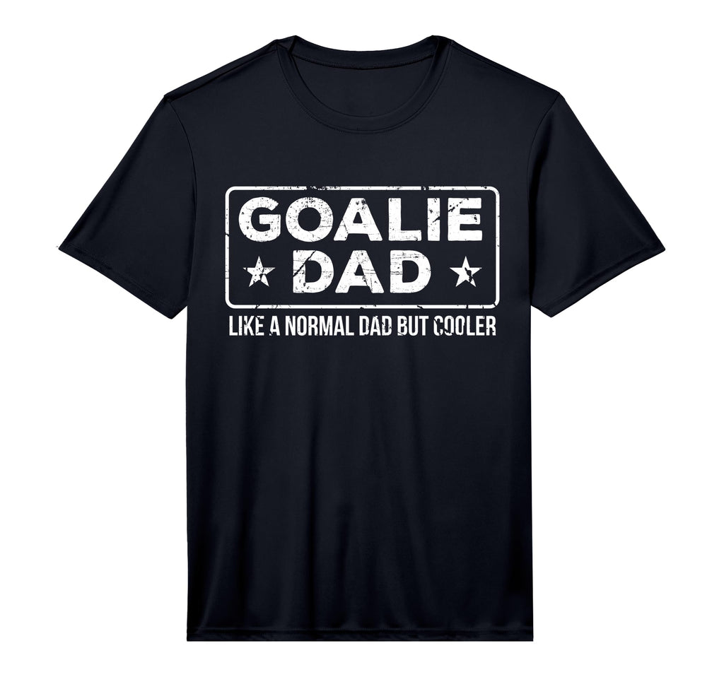 Mens Goalkeeper Dad Wie Normal Dad Aber T-Shirt - Trendy Graphic Unisex