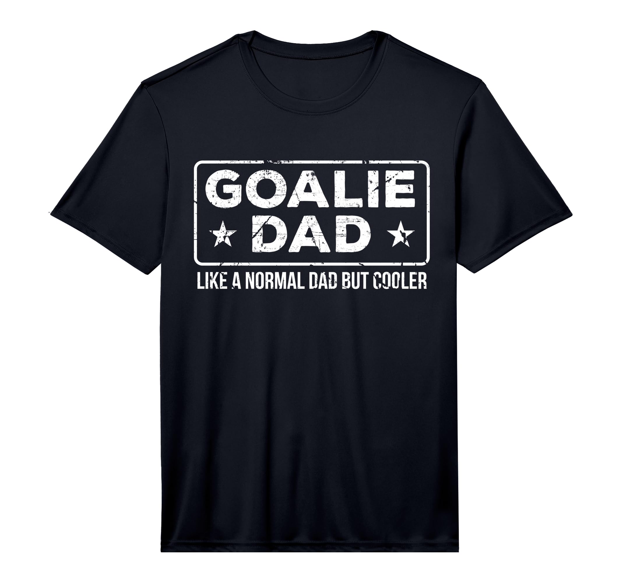 Mens Goalkeeper Dad Wie Normal Dad Aber T-Shirt - Trendy Graphic Unisex