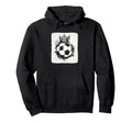 Funny Crowned Soccer Ball Costume And Hoodie - Aesthetic Graphic Men Women