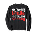 Proud Soccer Goalie Granny Soccer Sweatshirt - Streetwear Style for Adults