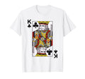 King Clubs Blackjack Cards Poker 21 K T-Shirt - Trendy Graphic Men Women