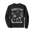 Doberman Pinscher Ride Motorbike Sweatshirt - Streetwear Style for Adults