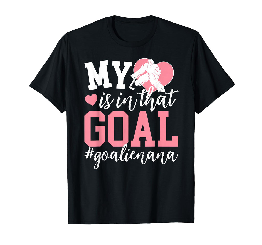 Proud Ice Hockey Goalie Nana Hockey T-Shirt - Custom Art Print Men Women