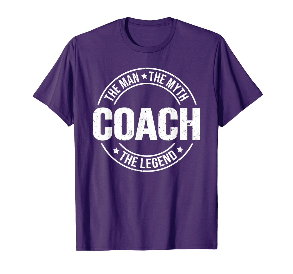 Coach Myth Legend Coaches T-Shirt - Fun Novelty Design Unisex