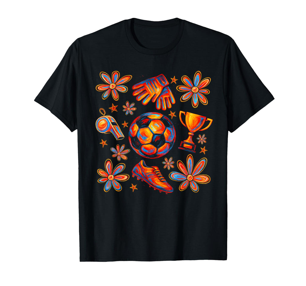Soccer Player Soccer Lover Game Day T-Shirt - Custom Art Print for Adults