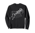 Skeleton Soccer Halloween Sport Sweatshirt - Custom Art Print for Adults