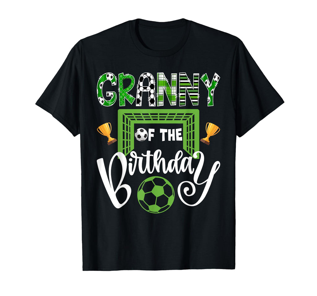 Granny Birthday Soccer Player Bday T-Shirt - Graphic Print Men Women