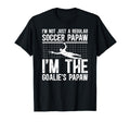 Im Soccer Goalie Papaw Soccer T-Shirt - Trendy Graphic Men Women