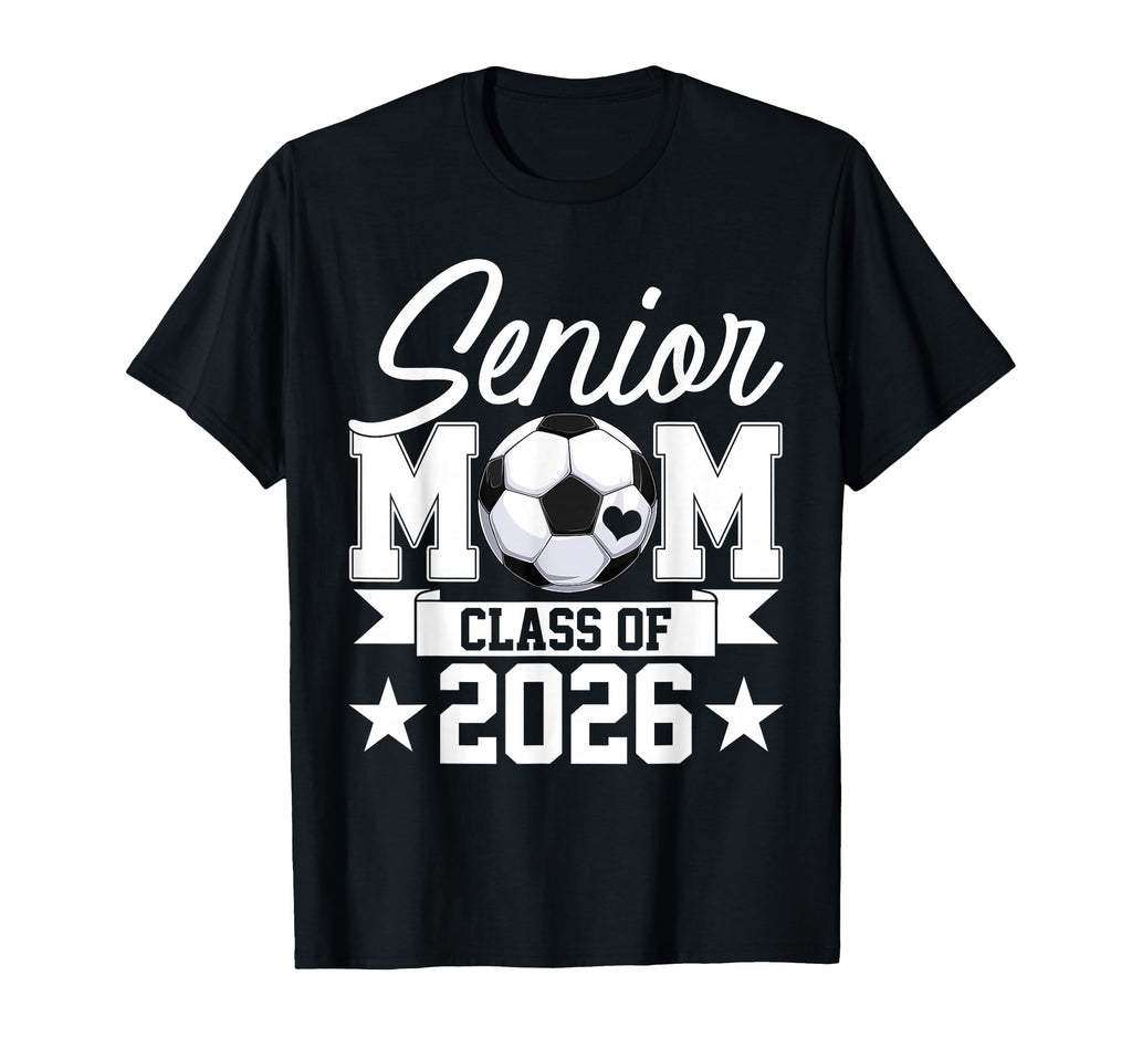 Senior Mom Class 2026 Graduate T-Shirt - Aesthetic Graphic for Adults