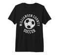 Williamson County Soccer Distressed 90S T-Shirt - Graphic Print Men Women