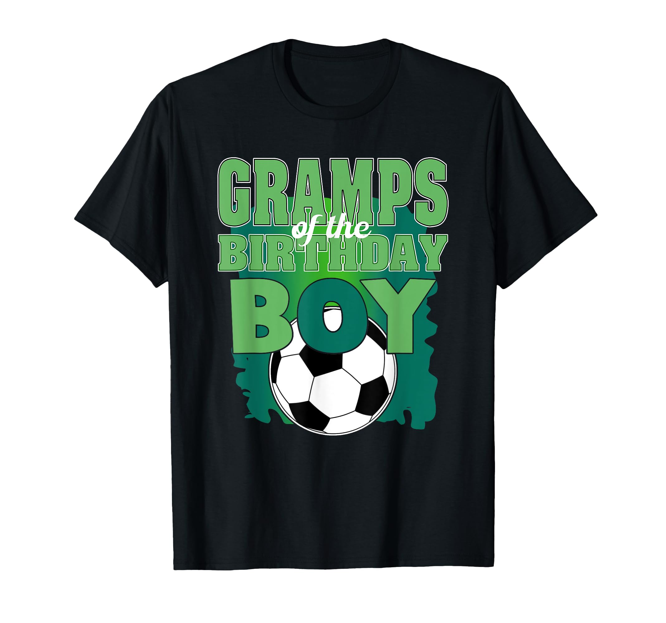 Gramps Birthday Soccer Group Family T-Shirt - Aesthetic Graphic Men Women