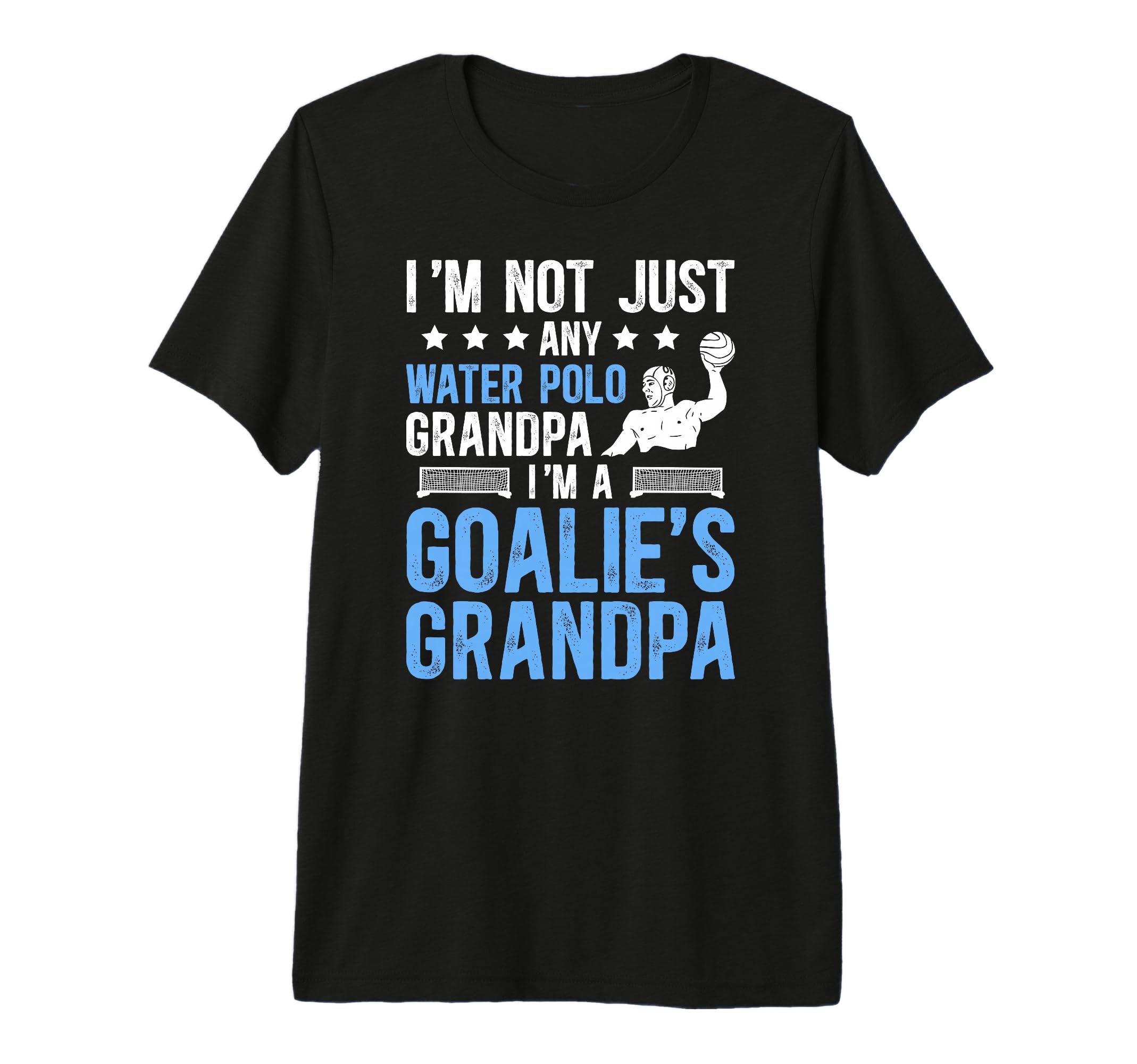 Mens Im Water Polo Goalie Grandpa T-Shirt - Trendy Graphic for Adults