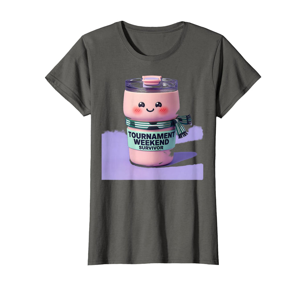 Tournament Weekend Survivor Soccer Mom T-Shirt - Custom Art Print Unisex