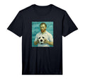 Vincent Loves Football And Soccer White T-Shirt - Novelty Apparel Unisex