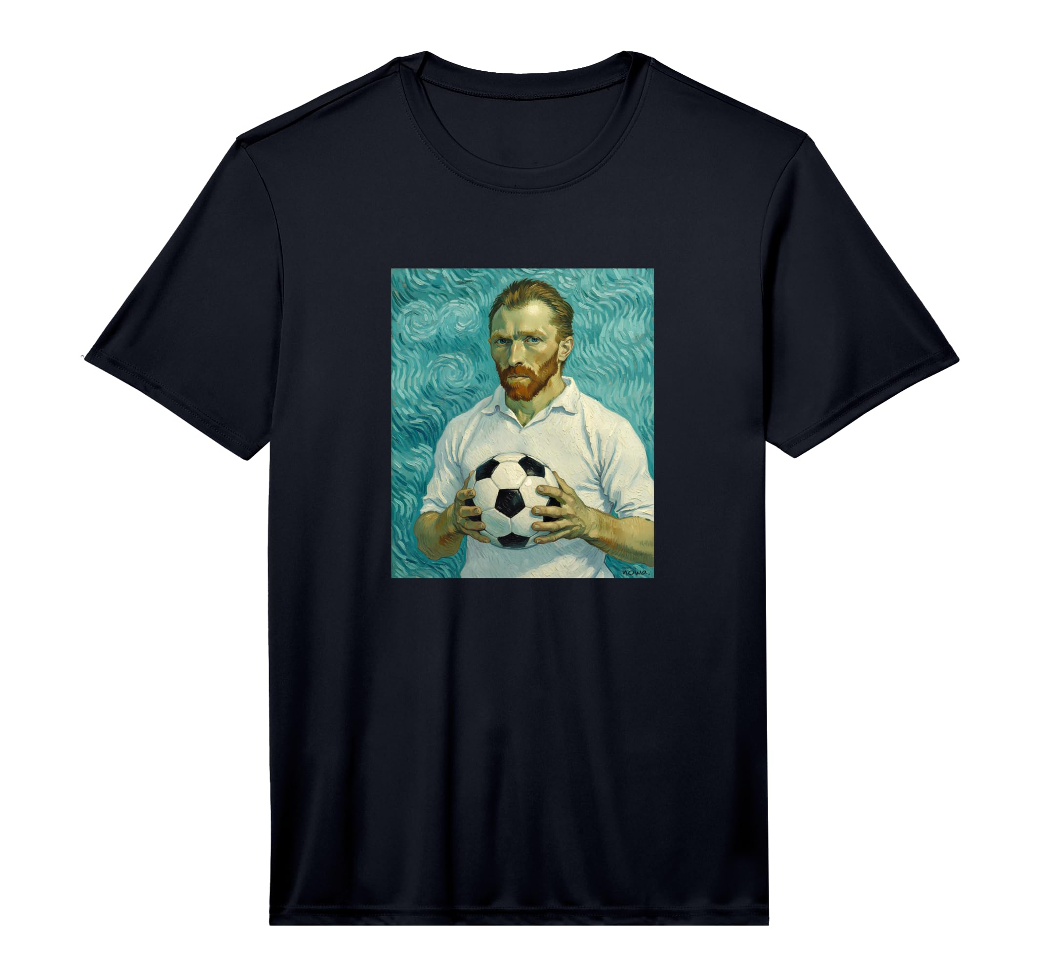 Vincent Loves Football And Soccer White T-Shirt - Novelty Apparel Unisex