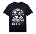 Mens Soccer Dad Performance T-Shirt - Casual Everyday Wear Unisex
