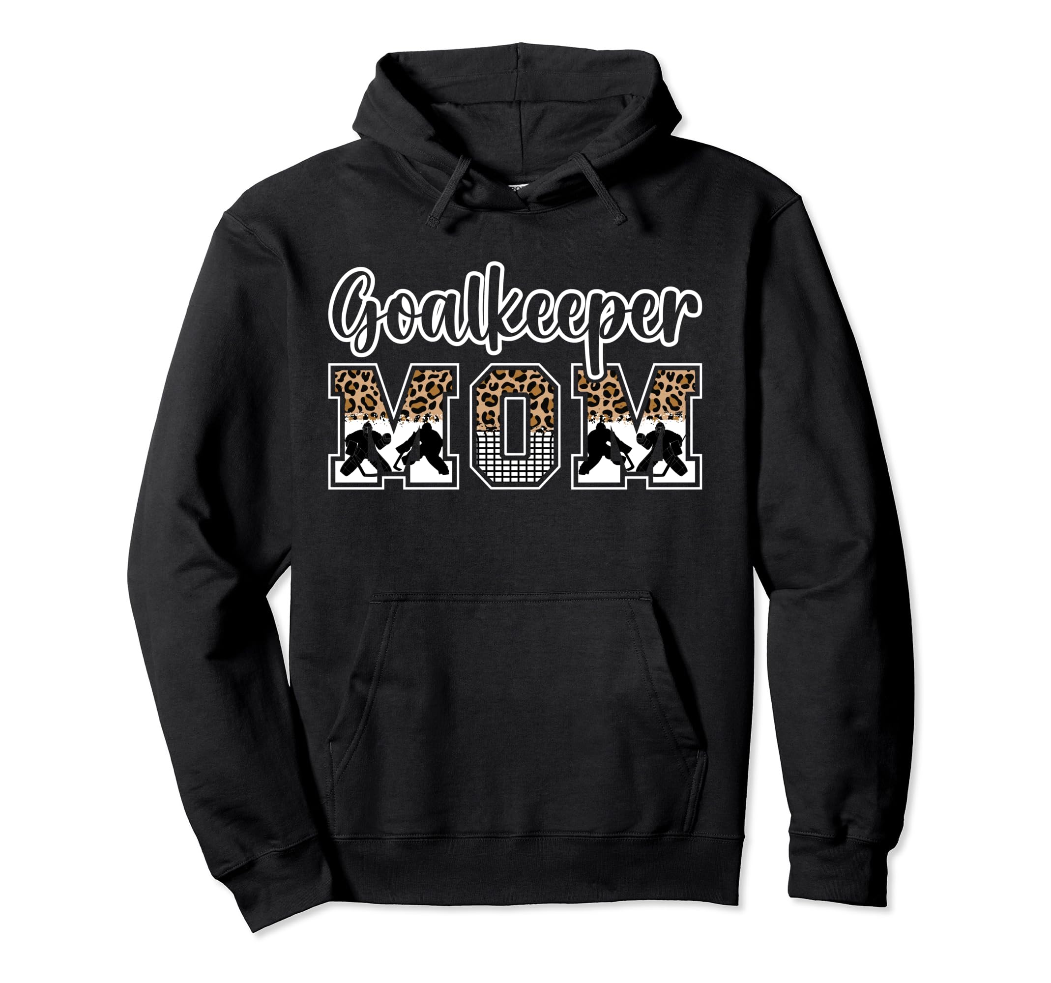 Ice Hockey Goalkeeper Mom Hockey Goalie Hoodie - Streetwear Style Unisex