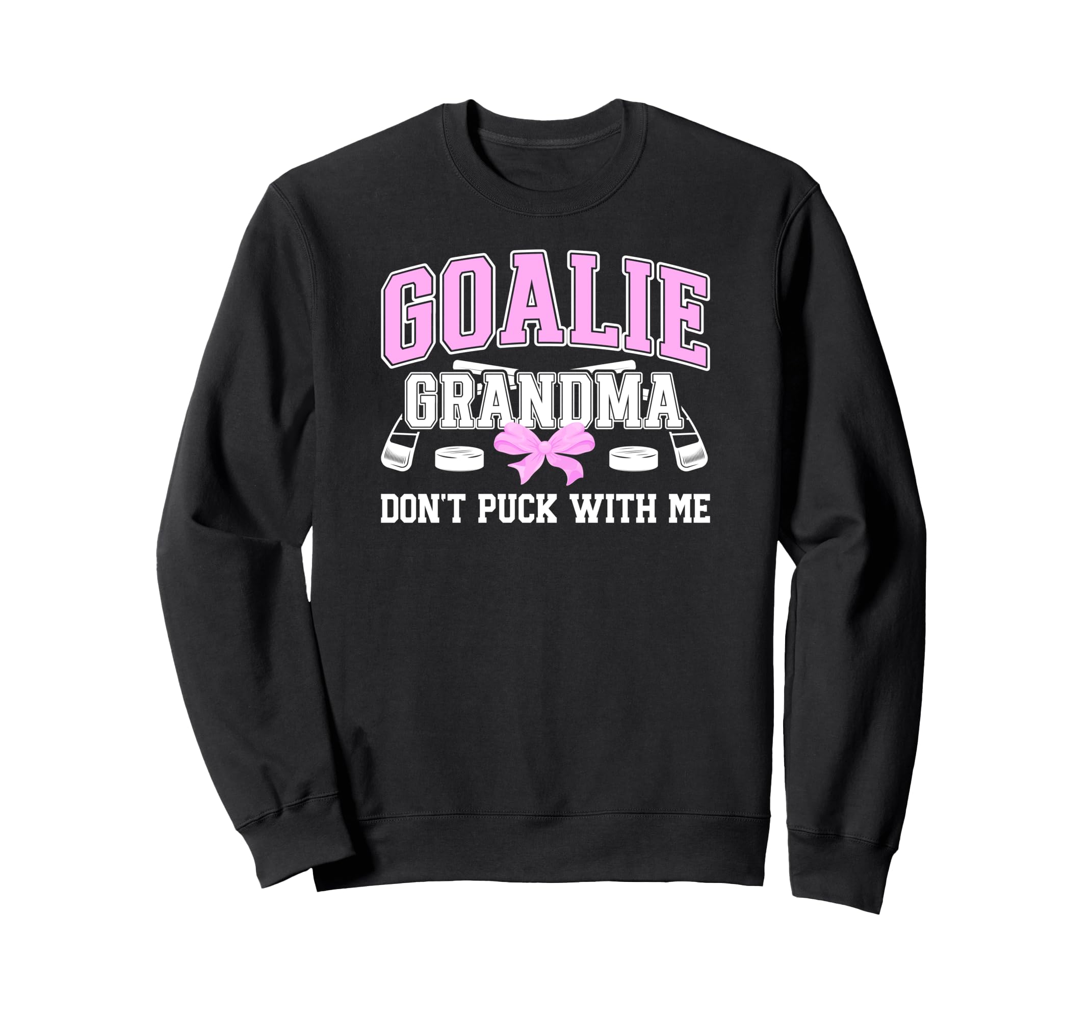 Hockey Goalie Grandma Funny Ice Sweatshirt - Custom Art Print Unisex