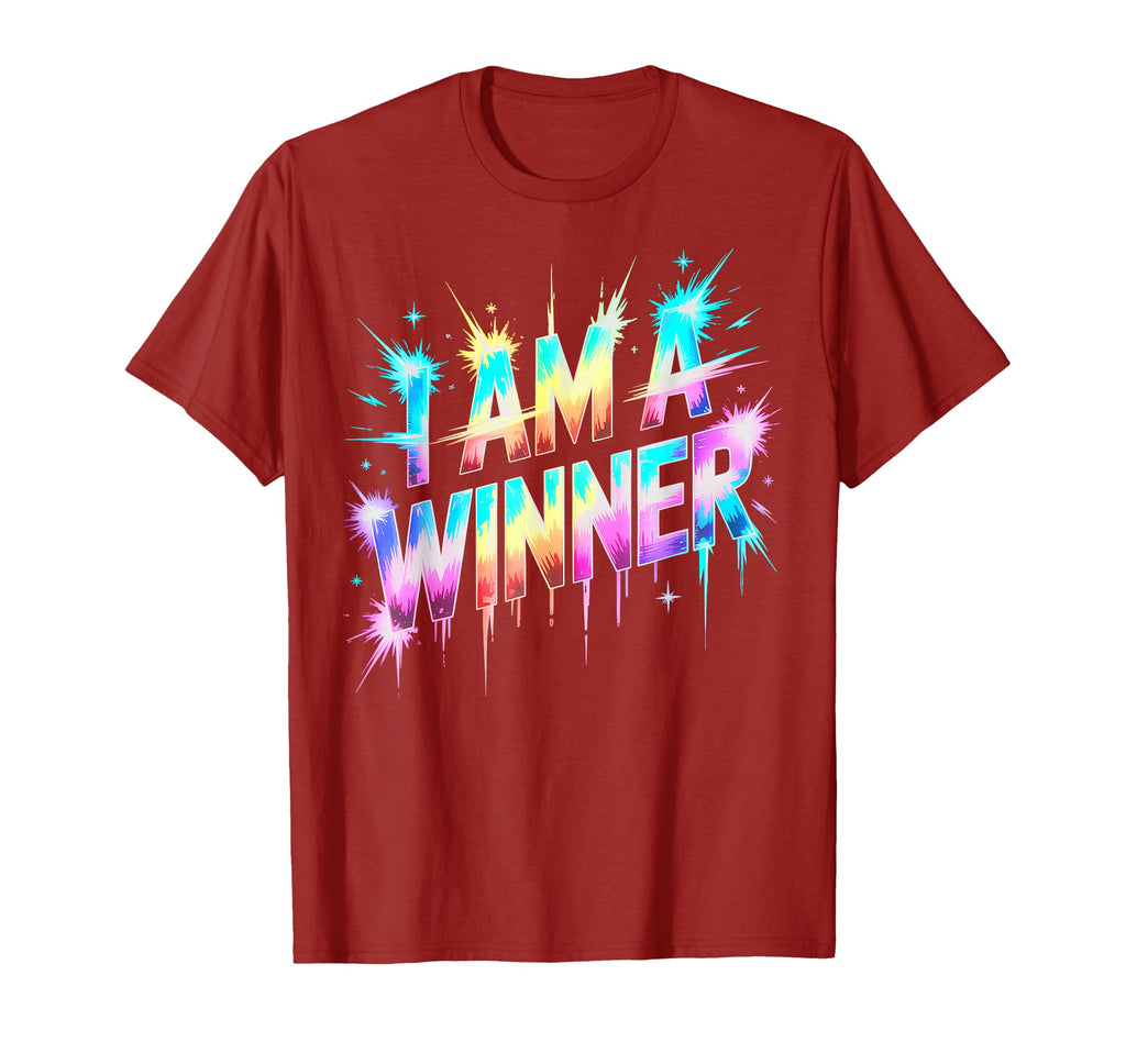 Bruh I Am Winner Spirit Week Game T-Shirt - Casual Everyday Wear Men Women