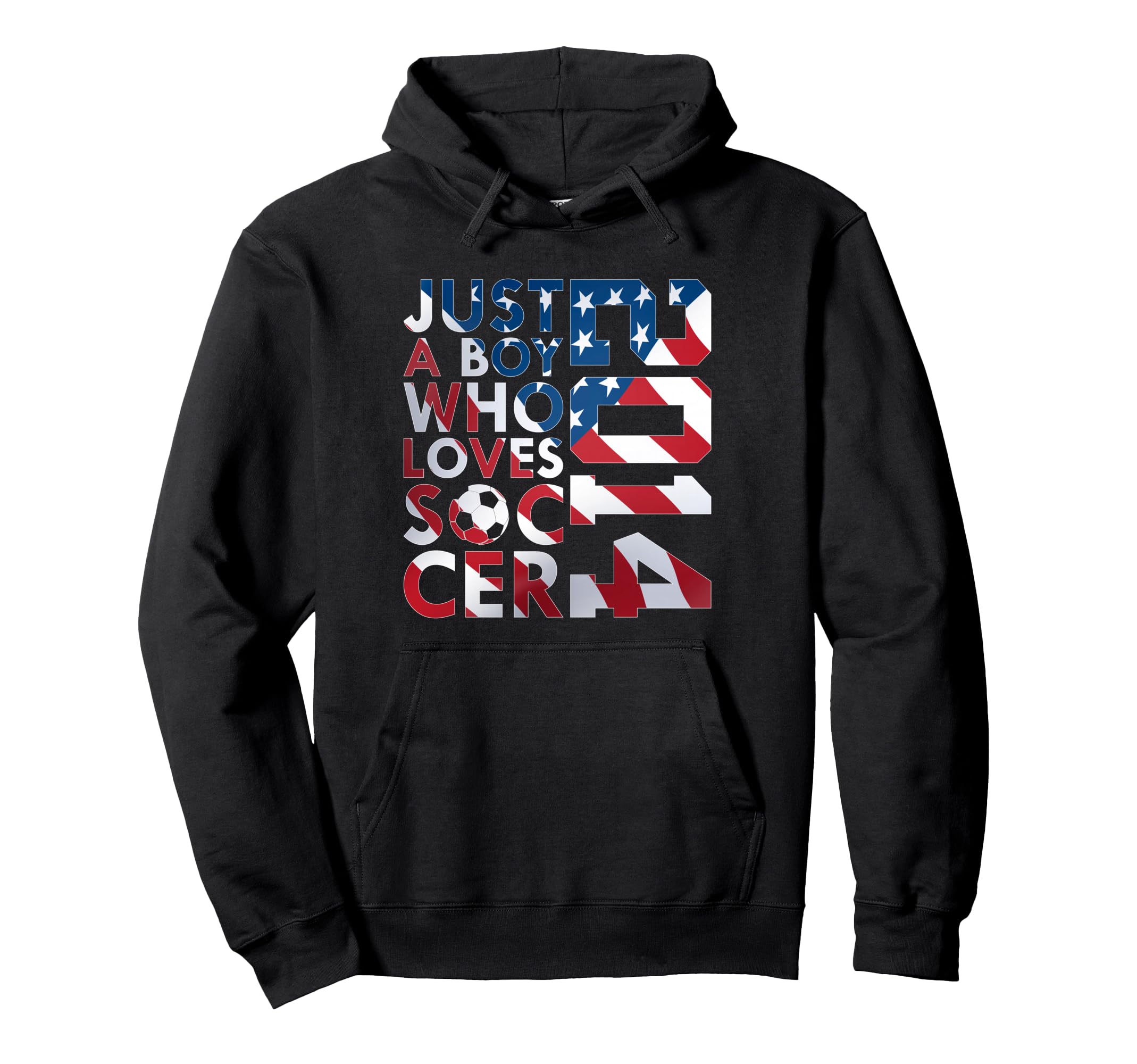 2014 Just Who Loves Soccer 12Th Birthday Hoodie - Trendy Graphic Men Women