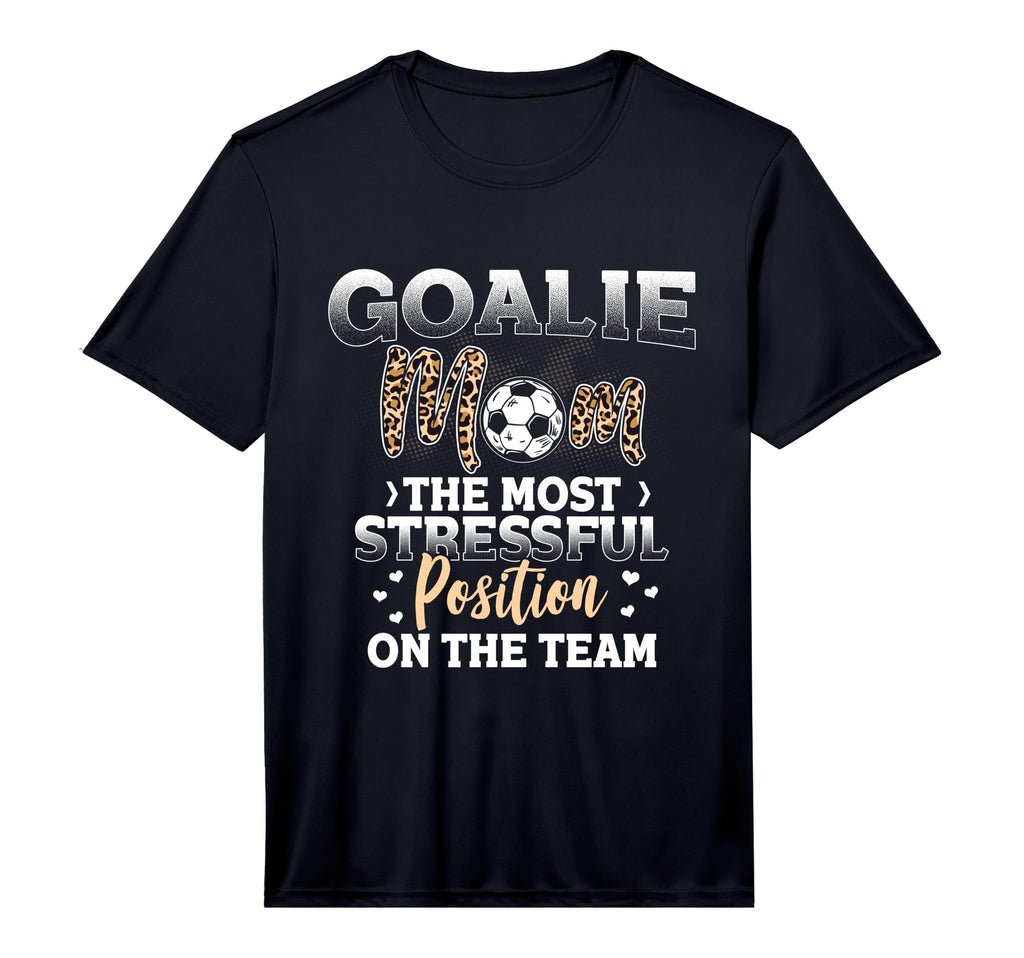Mens Soccer Lover Leopard Pattern T-Shirt - Minimalist Print Men Women