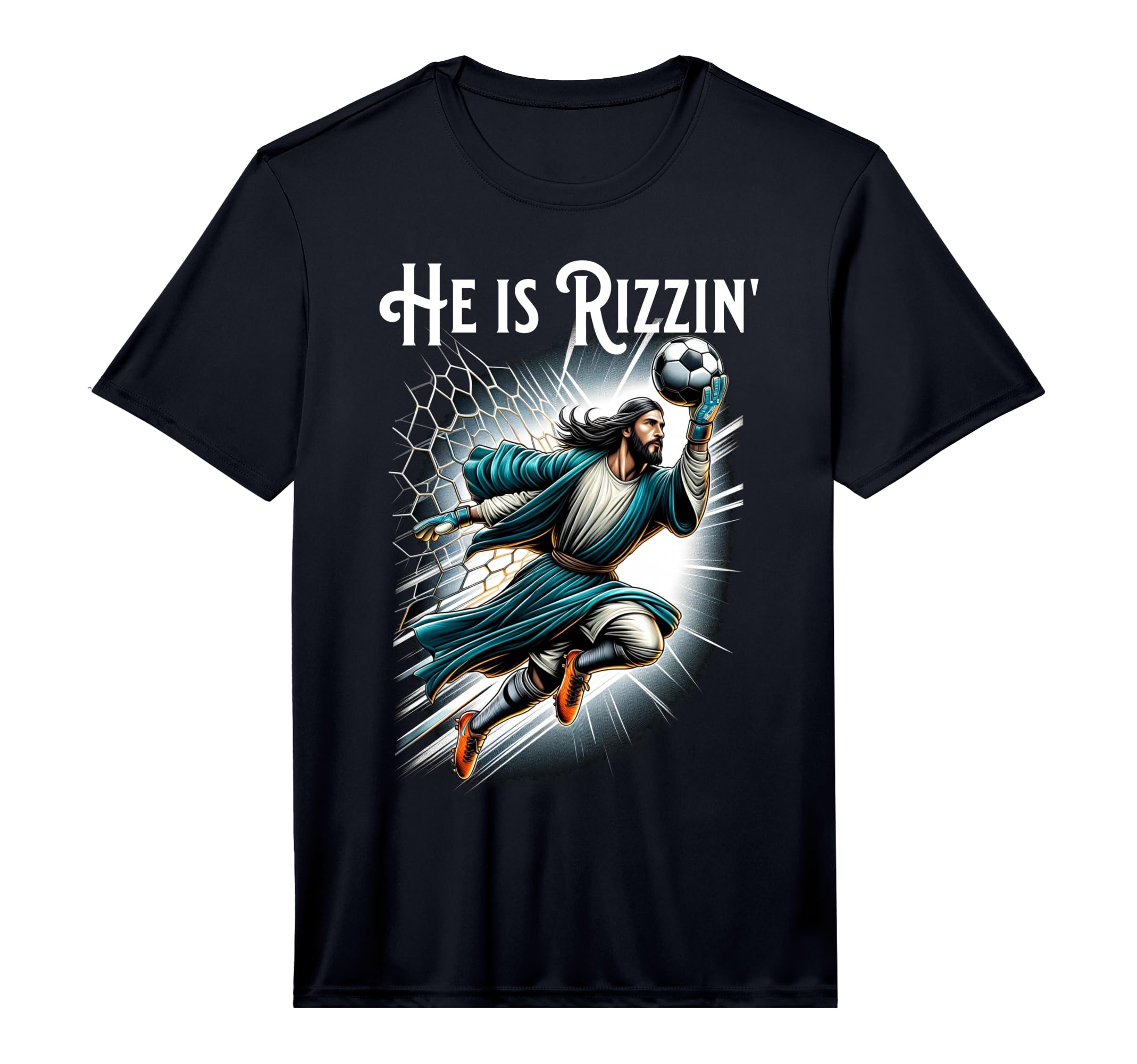 Rizzen Funny Sports Rizz He Is Rizzin T-Shirt - Trendy Graphic for Adults