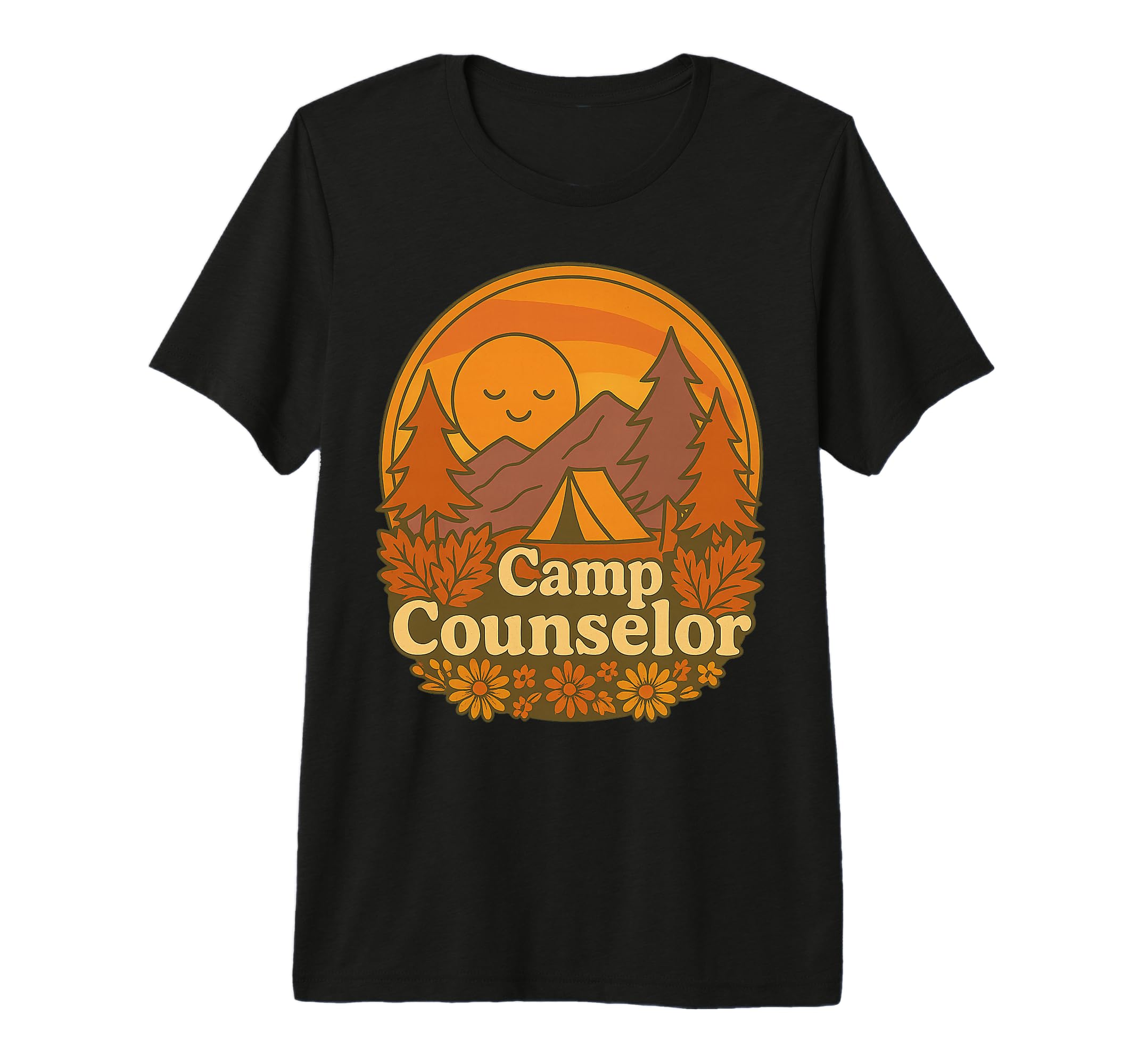 Summer Camp Counselor Band Camp Music T-Shirt - Aesthetic Graphic Unisex