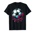 Soccer Ball Drip T-Shirt - Aesthetic Graphic Men Women