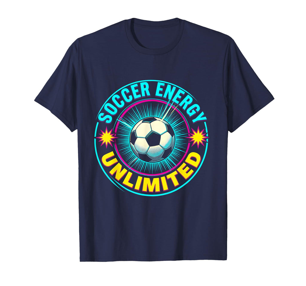 Soccer Energy Unlimited T-Shirt - Trendy Graphic Unisex