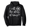 Funny Soccer Coaches Wife I Call Plays Hoodie - Streetwear Style Unisex