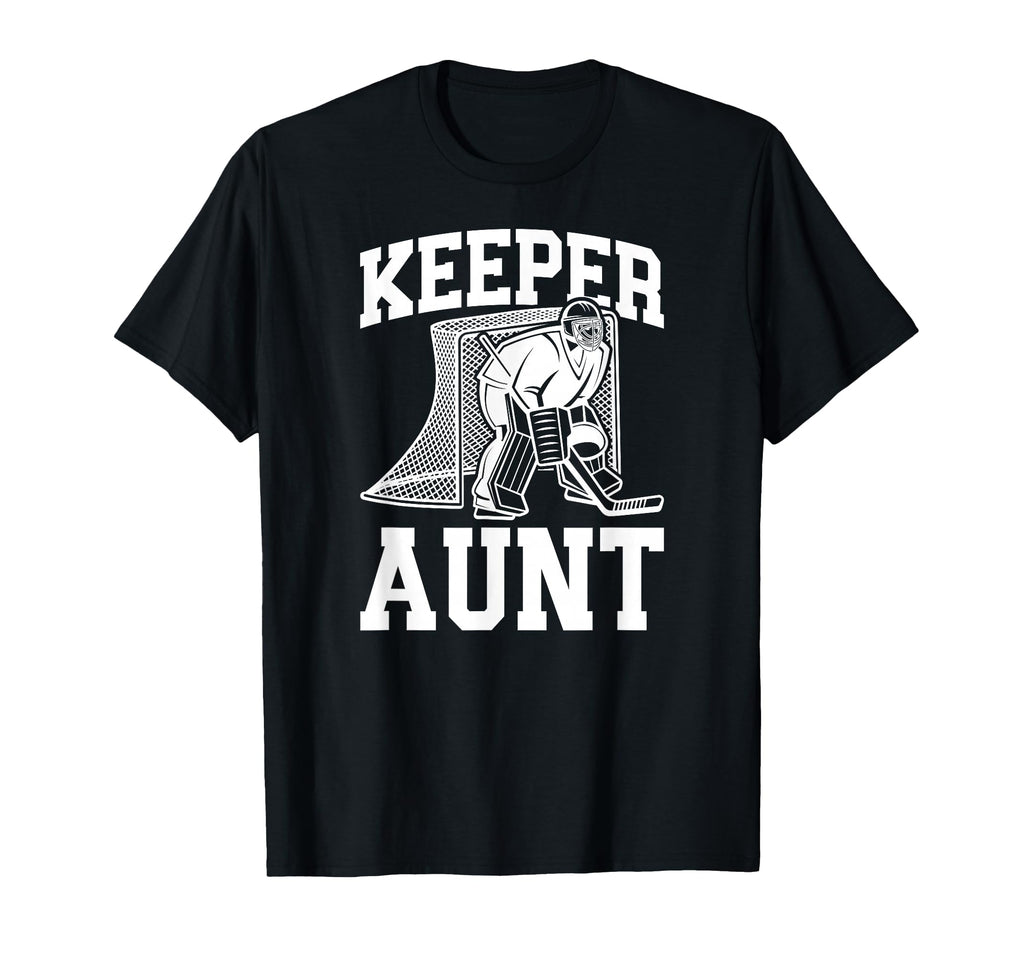 Ice Hockey Keeper Aunt Hockey Goalie T-Shirt - Streetwear Style Men Women