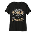 My Favorite Goalie Calls Me Daadi T-Shirt - Fun Novelty Design Men Women