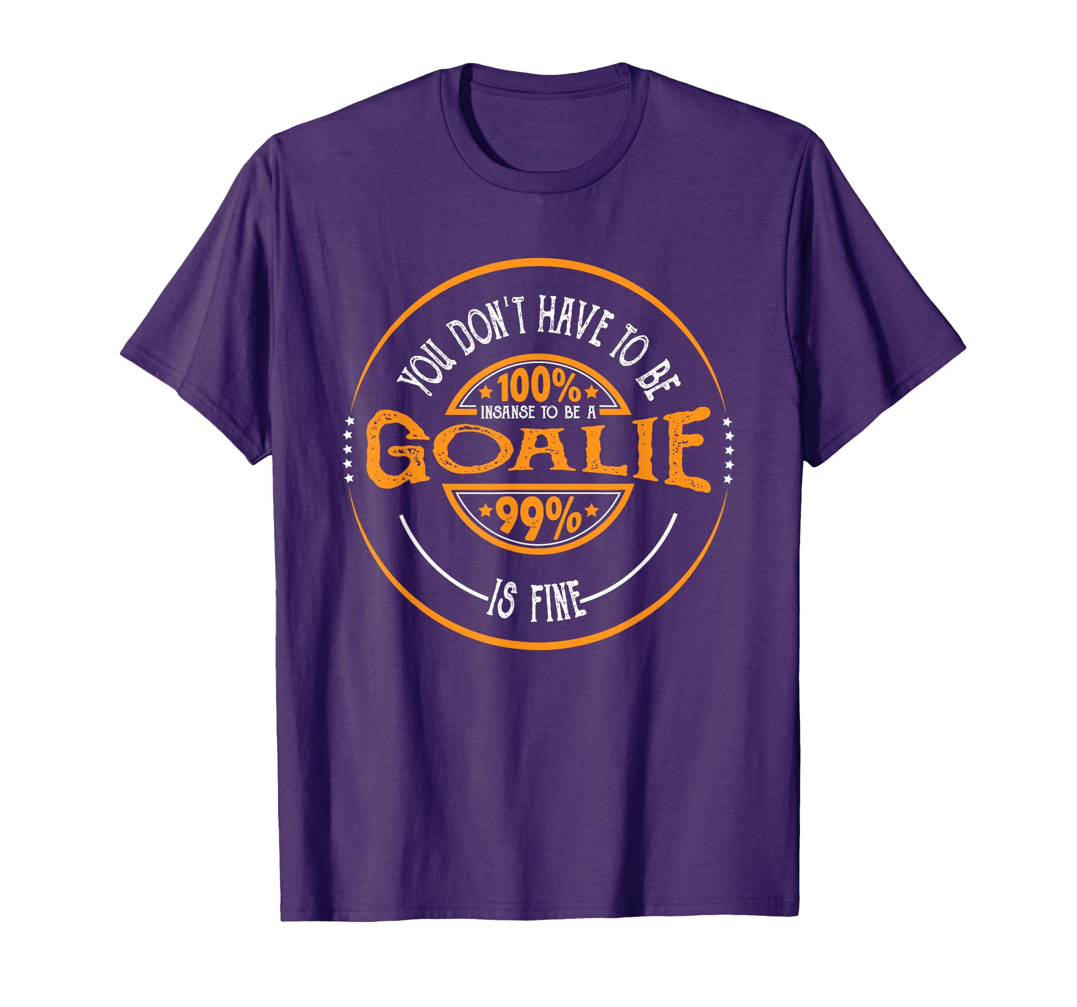 Lacrosse Goalkeeper Lax Player Funny T-Shirt - Graphic Print Men Women