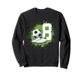 8 Soccer Birthday Gift Soccer Fan Sweatshirt - Minimalist Print Men Women
