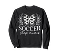 Soccer Step Mom Soccer Player Stepmother Sweatshirt - Graphic Print Unisex